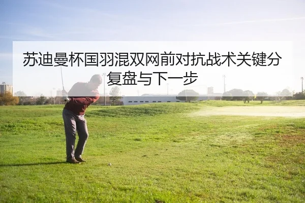 苏迪曼杯国羽混双网前对抗战术关键分复盘与下一步